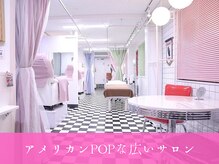 クイーン(QUEEN)の雰囲気（アメリカンPOPで入りやすい！リラックスできる半個室サロン！）