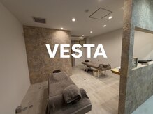 トータルリラクゼーションサロンVESTAの雰囲気(広々としており、癒される空間です。)