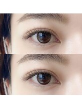 ミントラッシュ 渋谷道玄坂店/ ブラウンカラーエクステ