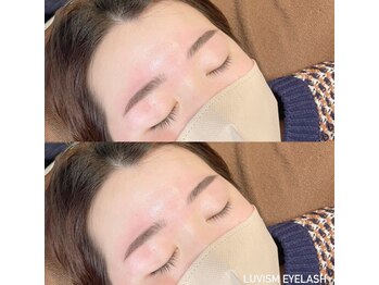 ラヴィズム アイラッシュ アンド ネイル (LUVISM)/アイブロウWAX★ 担当:浅井