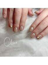 クリア なんば店(Clear)/ミラーアートネイル