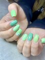 シェリール 船堀店(cherir) 春カラーワンポイントネイル