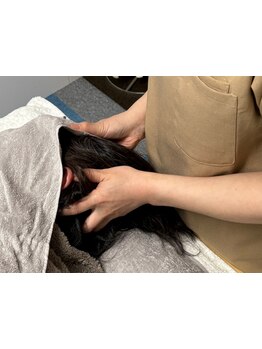 ヘッドスパで癒されたい