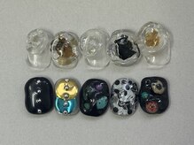 ネイルアンドアイラッシュ アールイー(Re)/Free art ¥11000