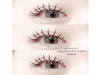 ピーコック(peacock)/flat lash