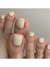 【足の指先まで彩る♪】FOOT　ワンカラー　¥4200