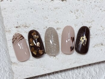 ココネル 本八幡店(coconail)/チョコレートデザイン ¥7000