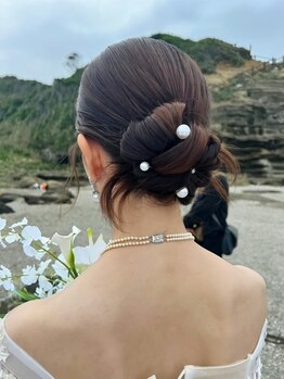 骨格リメイク バイ ムニ 恵比寿(骨格ReメイクbyMUNi)/ブライダルヘアセット