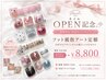 【期間限定】オフ込み♪〈フット〉親指アート定額¥8,800