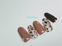 フランセス(Frances)/新作　ヒョウ柄ネイル