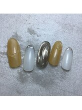 ネイルサロンクリアヴィラ(nail salon clear villa)/simple design ¥7990