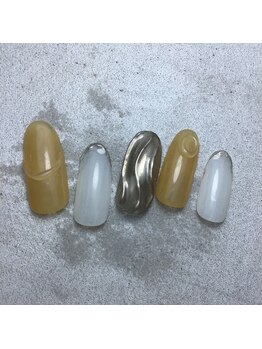 ネイルサロンクリアヴィラ(nail salon clear villa)/simple design ¥7990