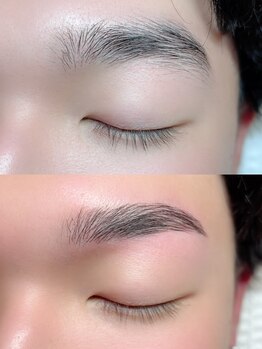 ピオニーココ(PEONYCOCO)/メンズブロウリフト(眉毛パーマ)