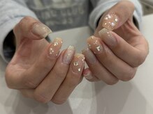 プチナノ(petitnano)/【rina】ニュアンスネイル