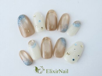 エリクサーネイル 池袋(Elixir Nail)/定額a シンプル/クーポン使用