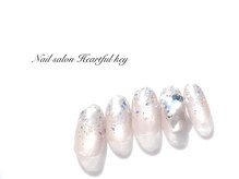 ネイルサロン ハートフルキー(Heartful key)の雰囲気（★milkmag＋フラッシュ￥10500【目黒/白金/ジェル】）