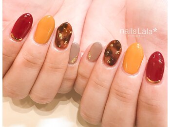 ネイルズ ララ(nails Lala)/べっ甲ネイル