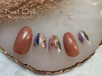 ネイルドール(Nail Doll)/塗りかけスター