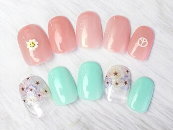 ユースタイル 新宿店(U-style)/フラワーネイル