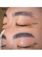 アシュリー 表参道(AsHLi)/横顔イケメン眉