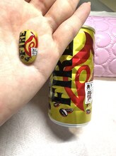 ラッシュ ネイル(LUSH nail)/おふざけFIREデザイン