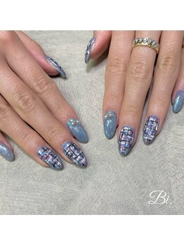 サロンビーアイ 六本木(Salon Bi.)/ツイードネイル