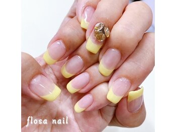 フローザ ネイル(FLOSA NAIL)/フレンチnail♪