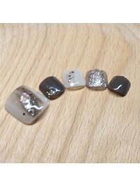 【FOOT】ニュアンスネイル