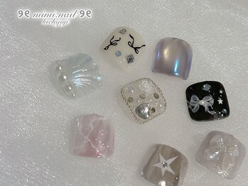 ココネイル 吉祥寺(coco.nail)/フット持ち込み☆ガーリー
