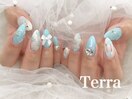さくらんぼリボンネイル