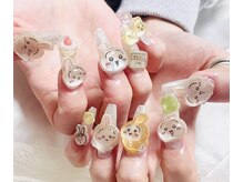 エイミーユア(Eimmy Yua)の雰囲気（#ぼんぼんシール #スカルプ　#うさぎ　＃パーツは持ち込みです）