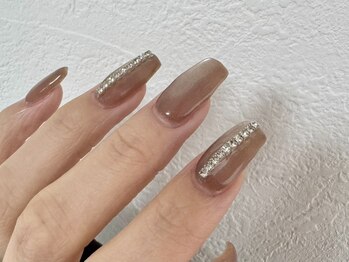 【 INITY・アイニティ 】寝屋川|フィルイン|ネイルの写真/オフィスに映える上品な手元に!肌馴染み抜群の絶妙カラーをご用意◎美爪【ワンカラー¥3900】が叶う♪