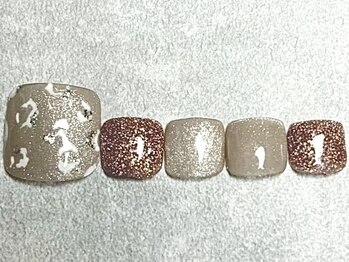 ネイル トリートエスティーエス 越谷店(STS)/フット定額デザイン"Rich"