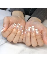 アイリッシュネイル 久屋大通店(Irish Nail)/フレンチ×マグネット