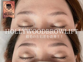 ミィ 梅田茶屋町(MII)の写真/[梅田/アイブロウ/束感まつげパーマ］大人気次世代眉毛パーマ★HBLで憧れトレンド眉☆デザイン多数♪