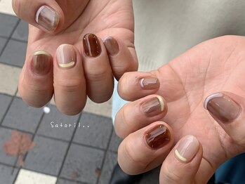 サトリネイルルーム 西宮北口(satori nail room)/ソマリ/.