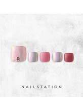 ネイルステーション リンクスウメダ店(NAIL STATION)/ミラーネイル／パラジェル