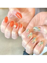 ちぐはぐネイル