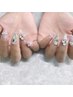 【オフ込】ボリュームデザインコース120分|持ち込み可|定額制有¥12100→