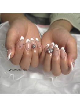 リンモチコミ(Rin)/【フィルイン】フレンチネイル