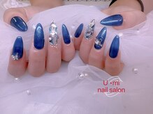 ユミ(U mi)/チップ長さだしワンカラー4本