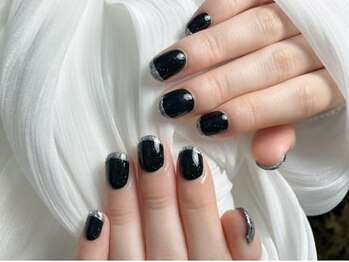 プリメ 高円寺(Purrime)/ブラック×ガラスフレンチ