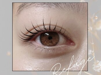 リフュージュ 隠れ家の写真/まつげパーマ【ラッシュリフト】根元から立ち上げもカール感仕上げもOK♪マツエクやアイブロウも人気です♪