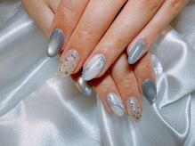 レアレアネイル(Lealeanail)/【パラジェル】冬ネイル