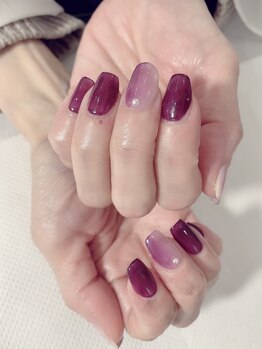 クオーター ネイル(QUARTER nail)/ニュアンスグラデーション