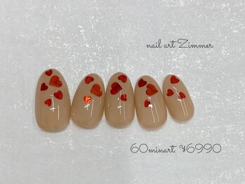 ネイルアート ジマー/60minartコース¥6990