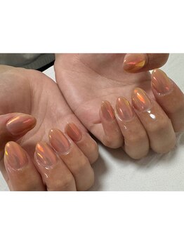 ソワネイル(SoiNail.)/ワンカラー+ミラー