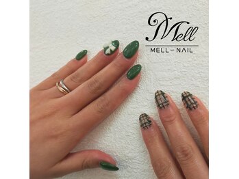 メルネイル(MELL-NAIL)/ぐりーんCheck♪