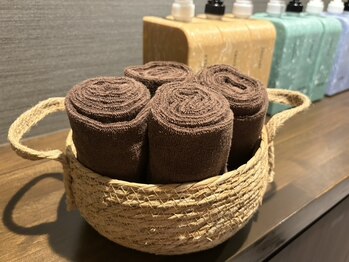 ストリクス(STRIX)/セルフブロー前のタオルドライ