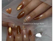 バラ 熊本店(VALLA)/キラキラ定額デザインネイル♪